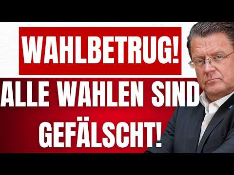 AfD-Mann BRANDNER enttarnt alle WAHLEN in DEUTSCHLAND als GEFÄLSCHT & MANIPULIERT! – Klare BEWEISE!