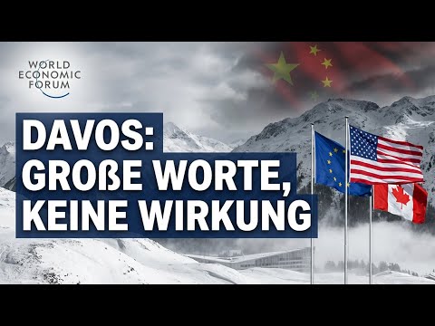 Als „historisch“ verkauft: Davos – große Worte, keine Wirkung