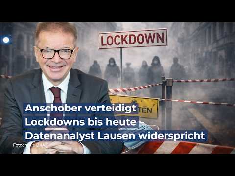 Anschober verteidigt Lockdowns bis heute – Datenanalyst Lausen widerspricht Anschober verteidigt Lockdowns bis heute – Datenanalyst Lausen widerspricht