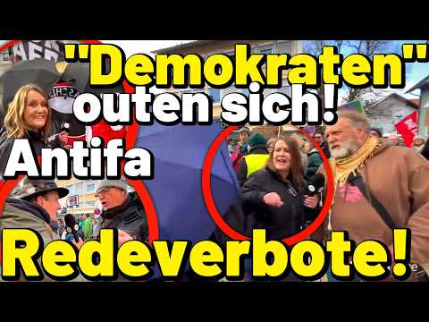 ANTIFA am Limit!💥 Linke für Einschränkung der Meinungs- & Redefreiheit! 😱 „Demokraten“ outen sich!