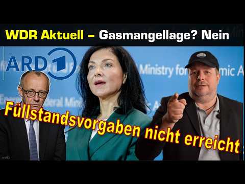 ARD Propaganda+++Gasspeicher Füllstand nicht erreicht! – Regierung bricht Regeln! – Reaction