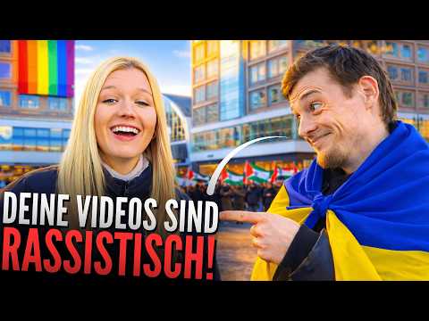 Asyl-Debatte: Ukrainischer Flüchtling konfrontiert mich…