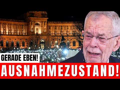 Ausnahmezustand in ÖSTERREICH!– Massenprotest legt Wien lahm!