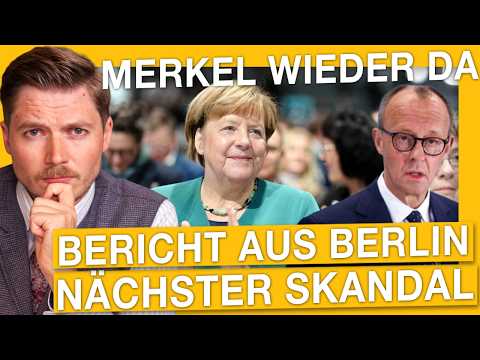 „Bericht aus Berlin“ manipuliert Video! MERKEL taucht plötzlich bei Merz-Wahl auf | Neuer Skandal
