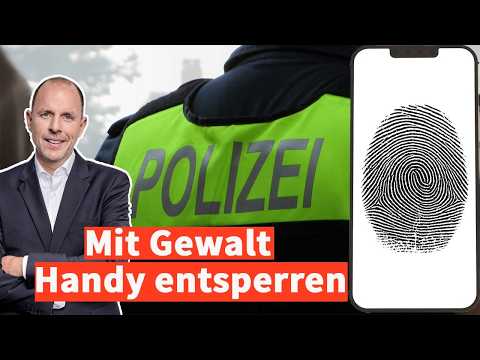 BGH: Polizei darf mit Gewalt Dein Handy entsperren! | Anwalt Christian Solmecke