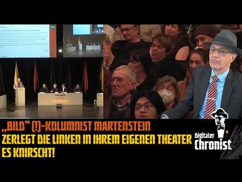 „Bild“ (!)-Kolumnist Martenstein zerlegt die Linken in ihrem eigenen Theater – Es knirscht!