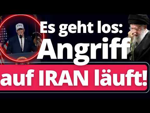 BREAKING: Trump und Israel greifen IRAN an! Trump eskaliert in Rede!