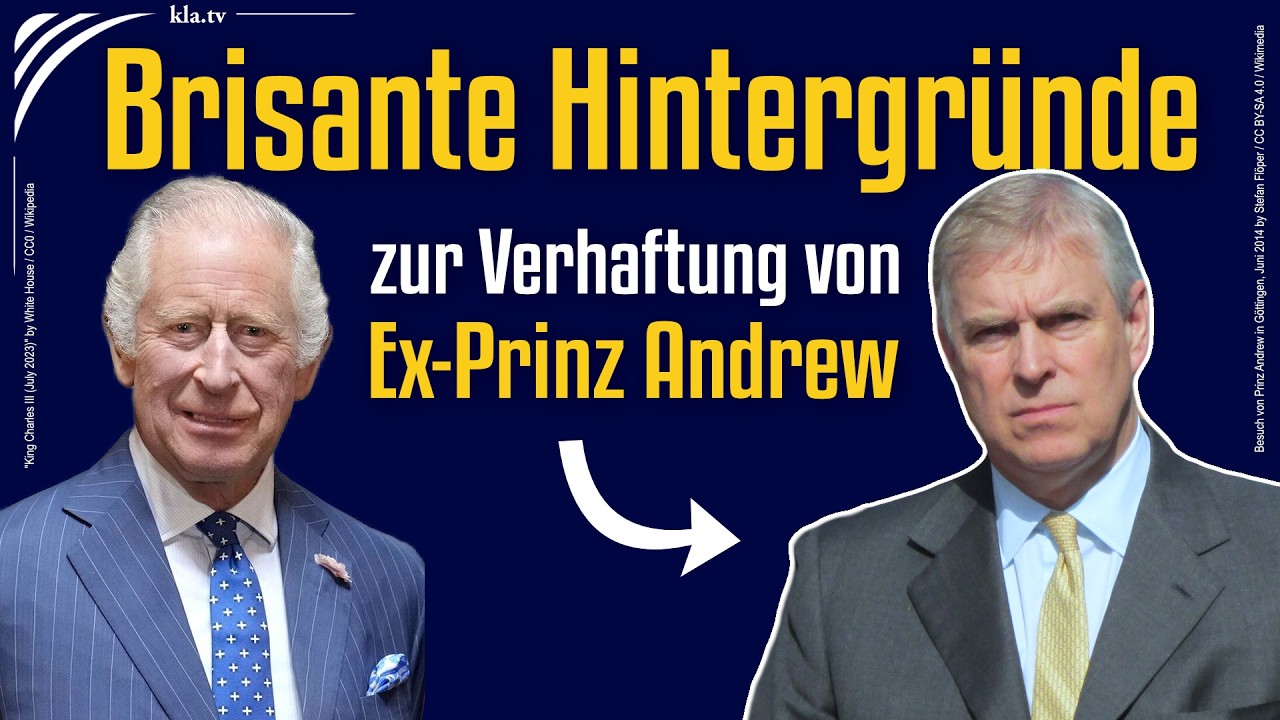 Brisante Hintergründe zur Verhaftung von Ex-Prinz Andrew