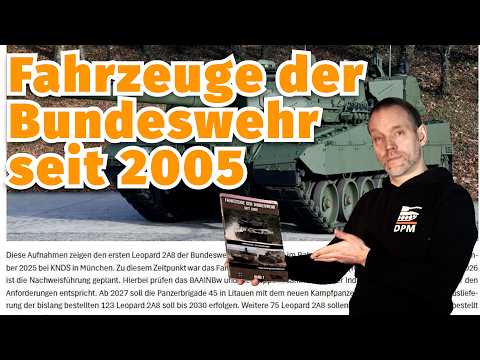 Buchbesprechung „Die Fahrzeuge der Bundeswehr seit 2005“ [Papierkrieg 36]