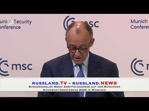 Bundeskanzler Merz: Eröffnungsrede auf der Münchner Sicherheitskonferenz 2026 in München
