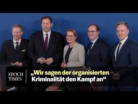 Bundesregierung stellt Aktionsplan vor: „Wir sagen der organisierten Kriminalität den Kampf an“ Bundesregierung stellt Aktionsplan vor: „Wir sagen der organisierten Kriminalität den Kampf an“