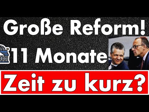 CDU hat Schiss vor Reformen! Bis Dezember nicht alles? Deutschland geht den Bach runter!“