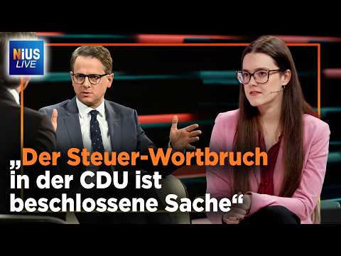 CDU: Keine Steuererhöhungen? Carsten Linnemann windet sich bei Lanz! | NIUS Live vom 27.02.2026