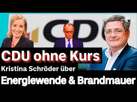 CDU ohne Kurs: Kristina Schröder über Energiewende & Brandmauer