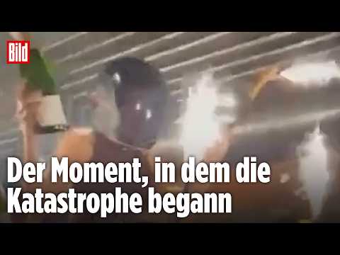 Crans-Montana: Neues Video zeigt den Moment, in dem das Feuer-Inferno begann