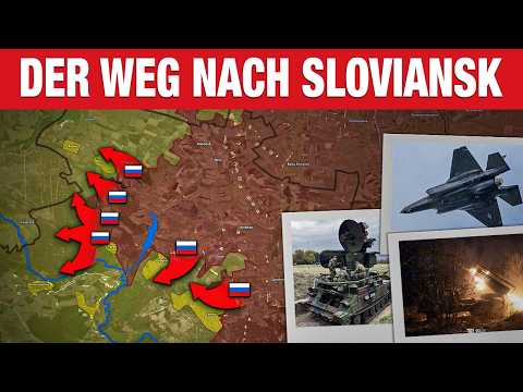 Die Anhöhen fallen: Russland bekommt direkten Blick auf Sloviansk (Live-Analyse)