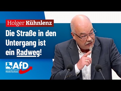 Die Straße in den Untergang ist ein Radweg! – Holger Kühnlenz (AfD)