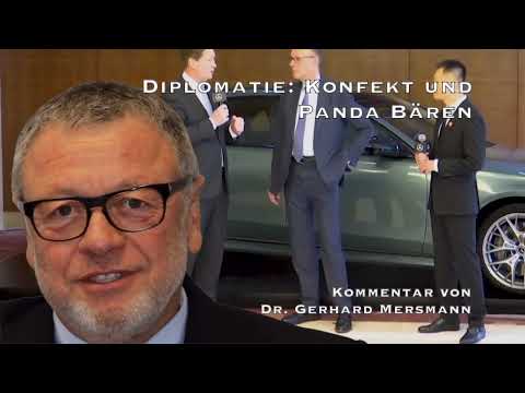 Diplomatie: Konfekt und Panda Bären