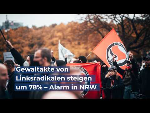 Dramatischer Anstieg: Linksextreme Gewaltdelikte verdoppelt