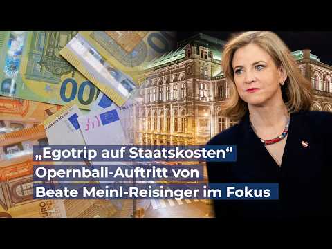 „Egotrip auf Staatskosten“ – Opernball-Auftritt von Beate Meinl-Reisinger nach wie vor im Fokus