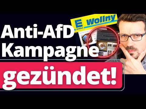 EIL: Nächster EDEKA Skandal kracht rein! „FCK AfD“ Produkte im Verkauf!