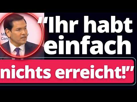 EIL: Rubio rechnet gnadenlos mit Baerbock und UN ab! EIL: Rubio rechnet gnadenlos mit Baerbock und UN ab!
