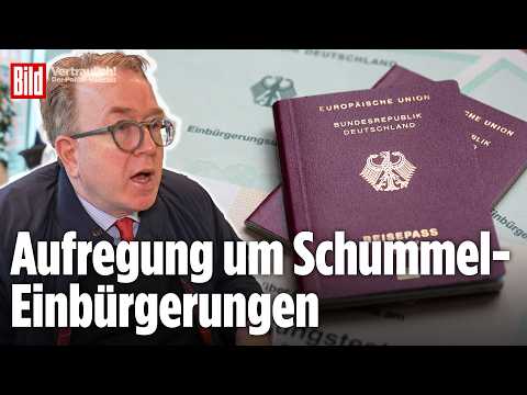 Einbürgerungszahlen explodieren – Mit einfachen Tricks zum deutschen Pass | Vertraulich-Clips Einbürgerungszahlen explodieren – Mit einfachen Tricks zum deutschen Pass | Vertraulich-Clips
