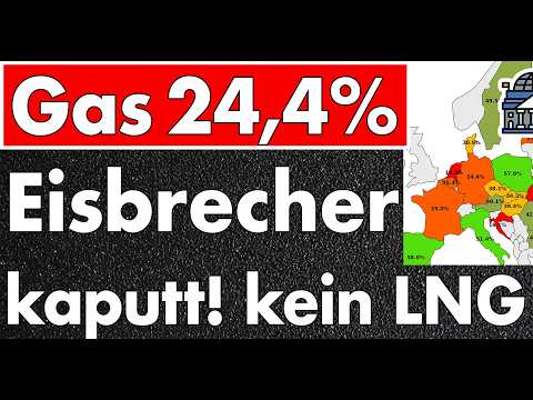 Eisbrecher an LNG-Terminal kaputt gefahren! Branchenverband sieht echten Mangel bei März wie 2018!