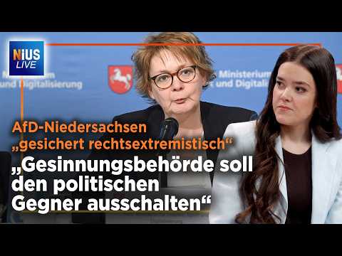 „Entlarven, entwaffnen, entlassen“: Niedersachsens Plan gegen die AfD | NIUS Live vom 18.02.2026