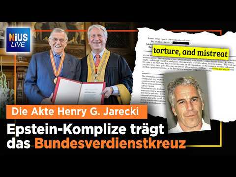 Epstein Akten: „Wann steigt die Party?“ – Der Fall Henry Jarecki | NIUS Live vom 24.02.2026