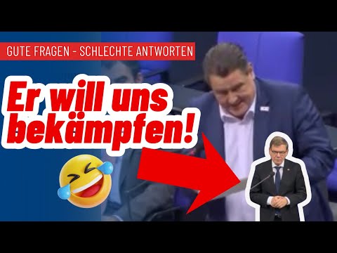 Er will uns bekämpfen! Gute Fragen schlechte Antworten! Er will uns bekämpfen! Gute Fragen schlechte Antworten!