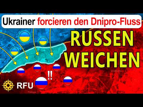 Erfolgreicher mehrstufiger Angriff: Ukrainische Truppen stürmen Dnipro-Inseln | RFU News