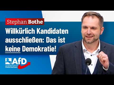 Es ist nicht nur „Ihre“ Demokratie! – Stephan Bothe (AfD) Es ist nicht nur „Ihre“ Demokratie! – Stephan Bothe (AfD)