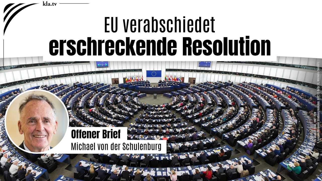 EU verabschiedet erschreckende Resolution