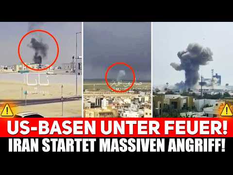 💥 US-BASEN unter DRUCK – IRAN feuert RAKETEN & DROHNEN auf TRUMP-GESTÜTZTE STELLUNGEN im GOLF! 💥 US-BASEN unter DRUCK – IRAN feuert RAKETEN & DROHNEN auf TRUMP-GESTÜTZTE STELLUNGEN im GOLF!