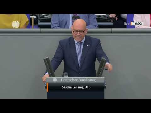🔪 „Messergewalt eskaliert!“ – Sascha Lensing mit Klartext-Rede im Bundestag 🔪 „Messergewalt eskaliert!“ – Sascha Lensing mit Klartext-Rede im Bundestag