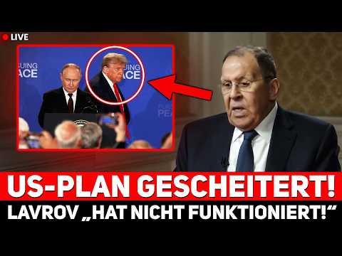 🚨 MOSKAU kontert – LAVROV: USA scheitert mit HARTEM KURS nach ANCHORAGE! 🚨 MOSKAU kontert – LAVROV: USA scheitert mit HARTEM KURS nach ANCHORAGE!