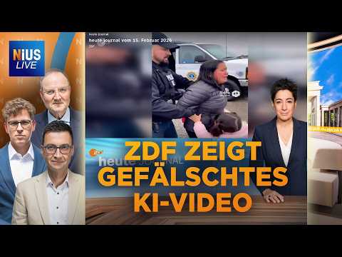 🚨Wie abgebrüht Dunja Hayali Lügen über Donald Trump verbreitet | NIUS Live am 17.02.2026