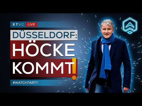 🟥 DÜSSELDORF: Björn HÖCKE trotzt 5000 Gegen-DEMONSTRANTEN in NRW! | #WATCHPARTY 🟥 DÜSSELDORF: Björn HÖCKE trotzt 5000 Gegen-DEMONSTRANTEN in NRW! | #WATCHPARTY