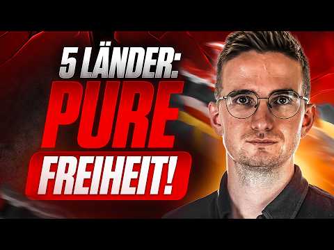 FREIHEIT statt KONTROLLE: Die 5 besten Länder zum Auswandern!
