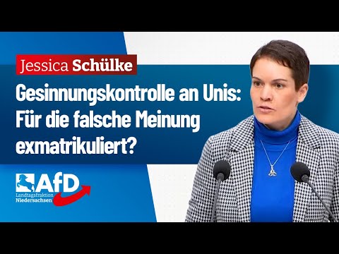Für die falsche Meinung exmatrikuliert? – Jessica Schülke (AfD)