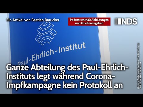 Ganze Abteilung des Paul-Ehrlich-Instituts legt während Corona-Impfkampagne kein Protokoll an | NDS