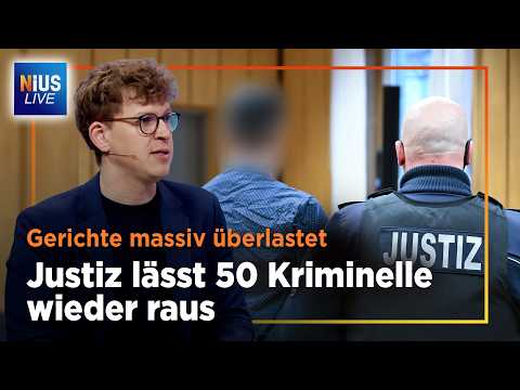 Gerichte überfordert: Über 1 Million offene Fälle – Justiz am Limit! | NIUS Live vom 13.02.2026