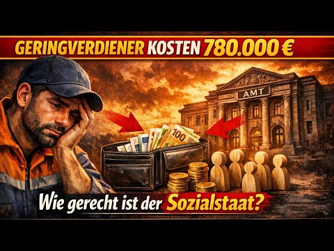 Geringverdiener kosten 780.000 € – Warum der Sozialstaat Betrug ist