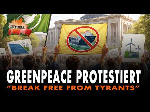 Greenpeace protestiert – “Break Free From Tyrants”