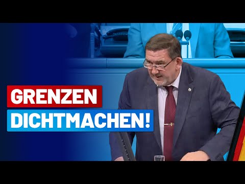Grenzschutz ist Menschenschutz! – Knut Meyer-Soltau- AfD-Fraktion im Bundestag