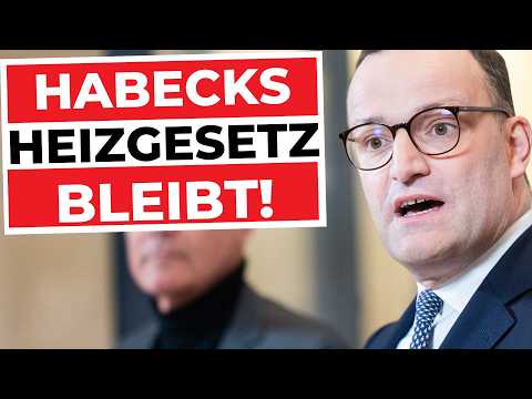 GROSSE WÄHLER-BETRUG: Habecks Heiz-Hammer bleibt doch!