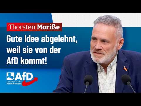 Gute Idee abgelehnt, weil sie von der AfD kommt! – Thorsten Moriße (AfD) Gute Idee abgelehnt, weil sie von der AfD kommt! – Thorsten Moriße (AfD)