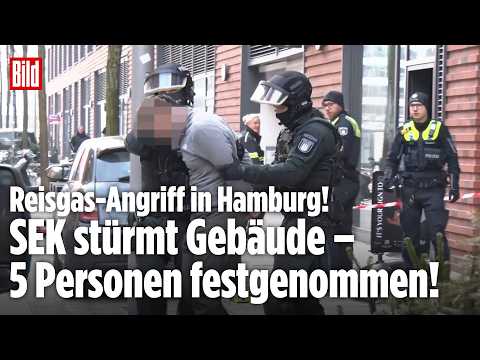 HAMBURG: Reizgas-Attacke bei Überfall auf Tattoo-Studio! Hinweise führen ins Rocker-Milieu!