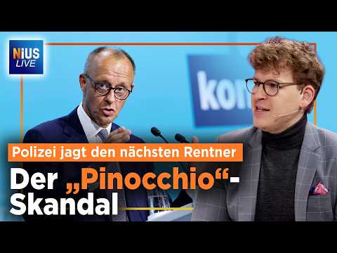 Heilbronn: Rentner nennt Merz „Pinocchio“ – Polizei schickt Brief! | NIUS Live vom 24.02.2026